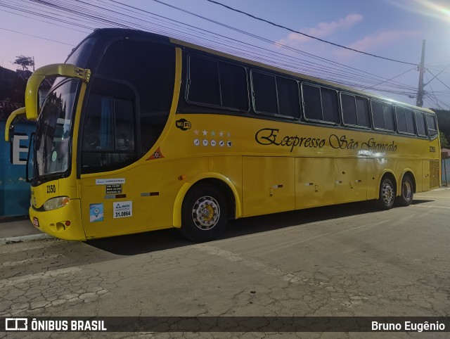 Expresso São Gonçalo 2350 na cidade de Ladainha, Minas Gerais, Brasil, por Bruno Eugênio. Número da foto: #13253724.