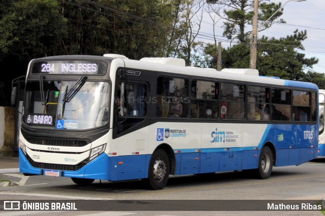Canasvieiras Transportes 11735 na cidade de Florianópolis, Santa Catarina, Brasil, por Matheus Ribas. Número da foto: #13254846.