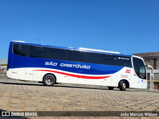 Viação São Cristóvão 2000 na cidade de Divinópolis, Minas Gerais, Brasil, por João Marcos William. Número da foto: #13255726.