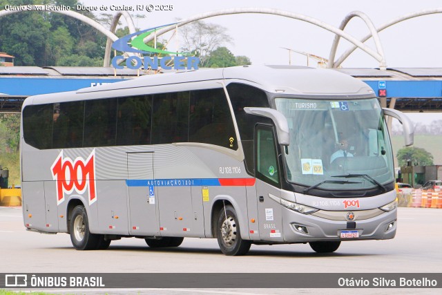 Auto Viação 1001 RJ 108.1106 na cidade de Duque de Caxias, Rio de Janeiro, Brasil, por Otávio Silva Botelho. Número da foto: #13254033.