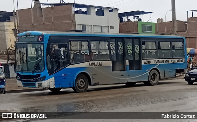 Autobuses sin identificación - Peru ANG823 na cidade de Villa El Salvador, Lima, Lima Metropolitana, Peru, por Fabricio Cortez. Número da foto: #13254295.