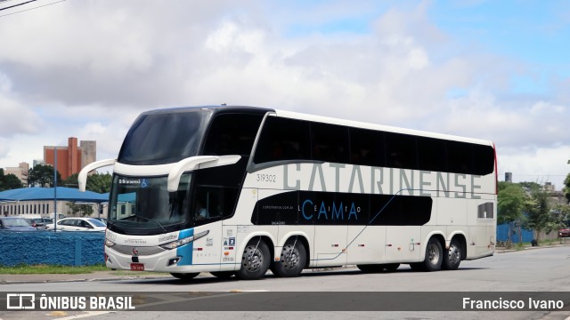 Auto Viação Catarinense 319302 na cidade de São Paulo, São Paulo, Brasil, por Francisco Ivano. Número da foto: #13255251.