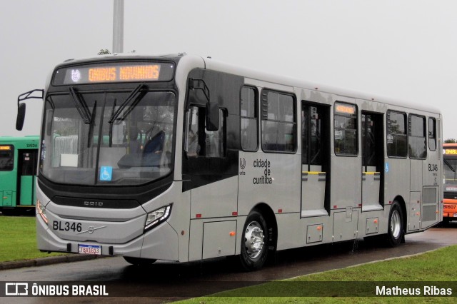 Transporte Coletivo Glória BL346 na cidade de Curitiba, Paraná, Brasil, por Matheus Ribas. Número da foto: #13254950.