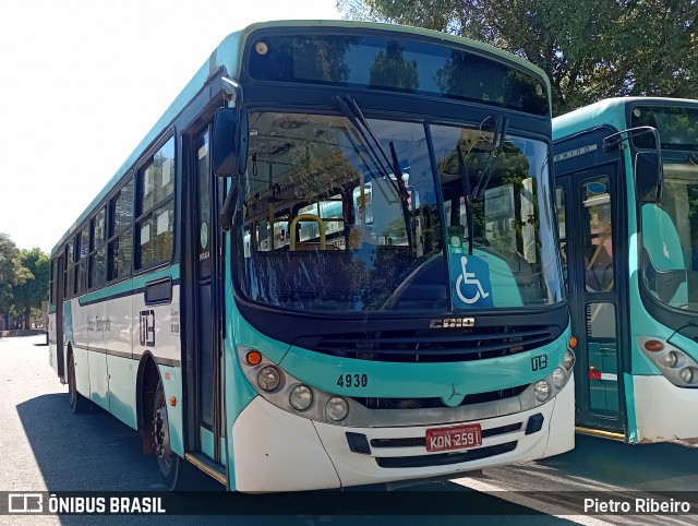 UTB - União Transporte Brasília 4930 na cidade de Brazlândia, Distrito Federal, Brasil, por Pietro Ribeiro. Número da foto: #13253834.