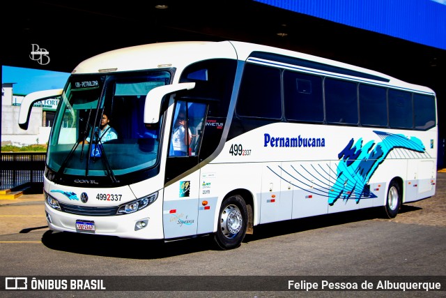 Viação Pernambucana Transporte e Turismo 337 na cidade de Petrolina, Pernambuco, Brasil, por Felipe Pessoa de Albuquerque. Número da foto: #13255051.