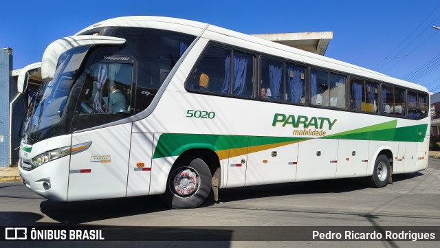 Viação Paraty 5020 na cidade de Pirassununga, São Paulo, Brasil, por Pedro Ricardo Rodrigues. Número da foto: #13253916.