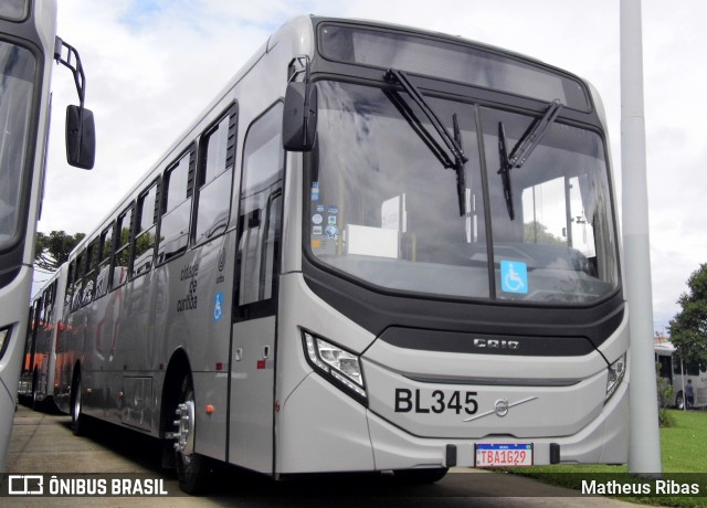 Transporte Coletivo Glória BL345 na cidade de Curitiba, Paraná, Brasil, por Matheus Ribas. Número da foto: #13254949.