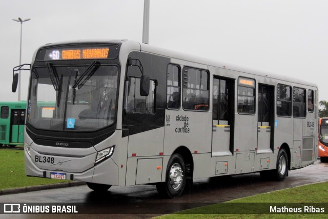 Transporte Coletivo Glória BL348 na cidade de Curitiba, Paraná, Brasil, por Matheus Ribas. Número da foto: #13254952.