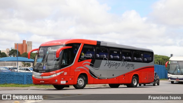 Empresa de Ônibus Pássaro Marron 5314 na cidade de São Paulo, São Paulo, Brasil, por Francisco Ivano. Número da foto: #13255262.