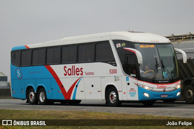 Salles Turismo 5300 na cidade de Canas, São Paulo, Brasil, por João Felipe. Número da foto: #13254470.