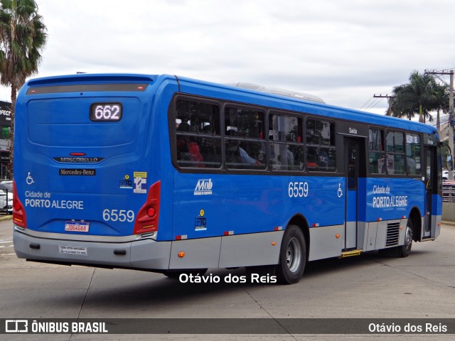 Nortran Transportes Coletivos 6559 na cidade de Porto Alegre, Rio Grande do Sul, Brasil, por Otávio dos Reis . Número da foto: #13254435.