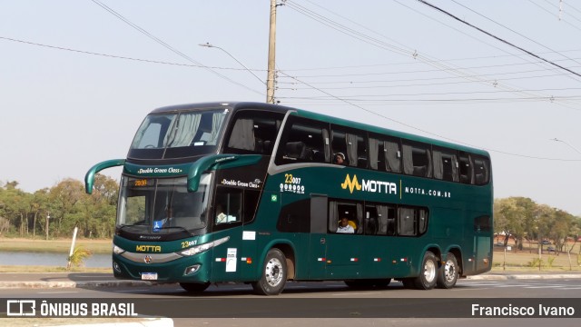 Viação Motta 23007 na cidade de Assis, São Paulo, Brasil, por Francisco Ivano. Número da foto: #13254391.