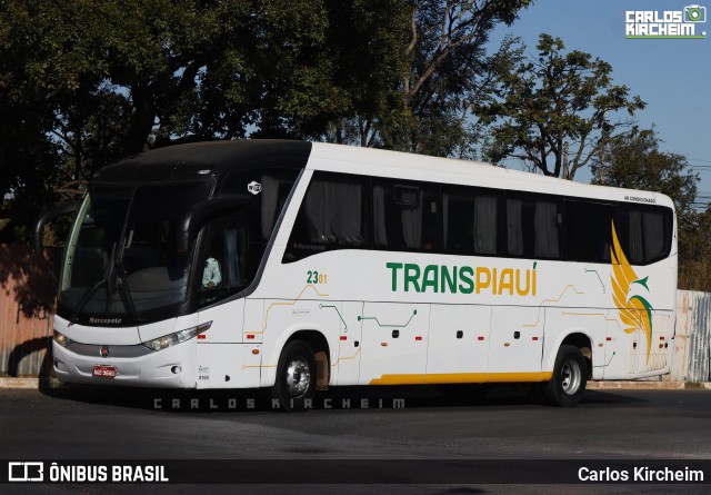 Viação Transpiauí 2301 na cidade de Brasília, Distrito Federal, Brasil, por Carlos Kircheim. Número da foto: #13255721.
