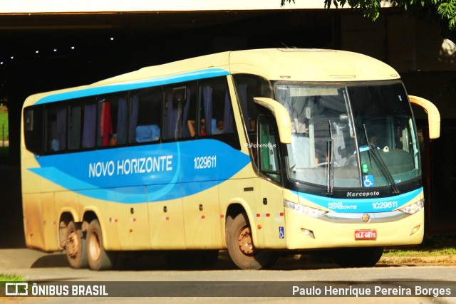 Viação Novo Horizonte 1029611 na cidade de Anápolis, Goiás, Brasil, por Paulo Henrique Pereira Borges. Número da foto: #13255708.