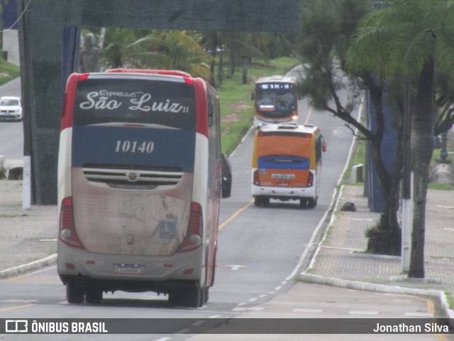 Expresso São Luiz 10140 na cidade de Abreu e Lima, Pernambuco, Brasil, por Jonathan Silva. Número da foto: #13253969.