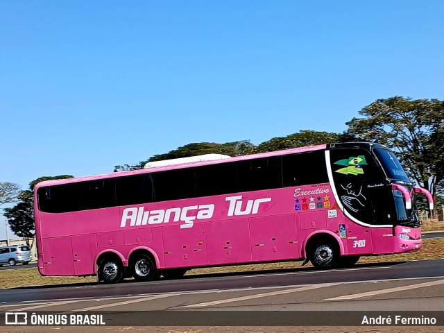 Aliança Tur 3400 na cidade de Araras, São Paulo, Brasil, por André Fermino . Número da foto: #13255879.