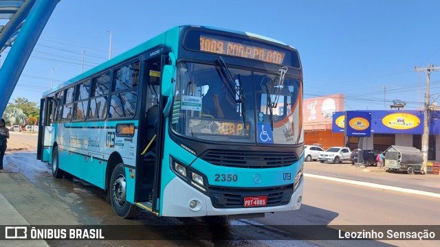 UTB - União Transporte Brasília 2350 na cidade de Cidade Ocidental, Goiás, Brasil, por Leozinho Sensação. Número da foto: #13256036.