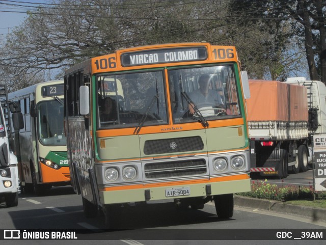 Viação Colombo 106 na cidade de Colombo, Paraná, Brasil, por GDC __39AM. Número da foto: #13254397.