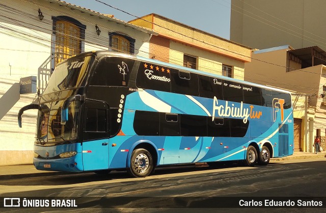 Fabiuly Turismo 5020 na cidade de São João del Rei, Minas Gerais, Brasil, por Carlos Eduardo Santos. Número da foto: #13253673.