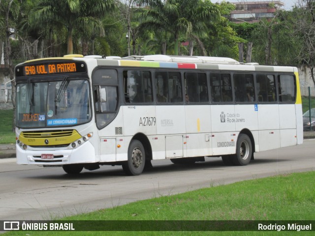 Transportes Vila Isabel A27679 na cidade de Rio de Janeiro, Rio de Janeiro, Brasil, por Rodrigo Miguel. Número da foto: #13255438.