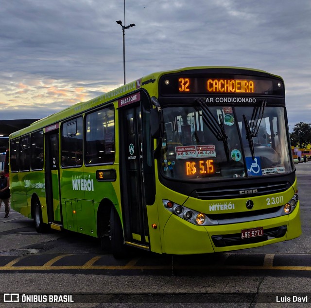 Expresso Miramar 2.3.011 na cidade de Niterói, Rio de Janeiro, Brasil, por Luis Davi. Número da foto: #13255027.