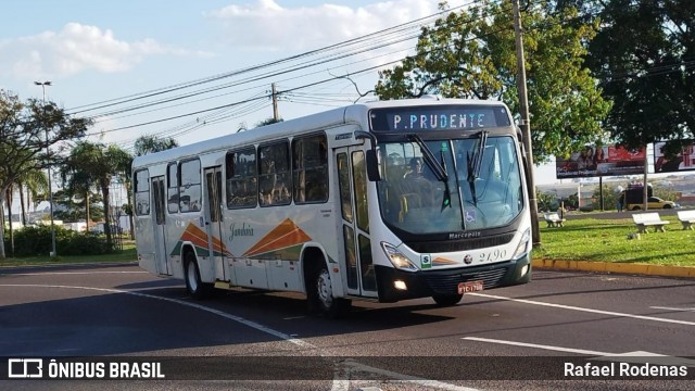 Jandaia Transportes e Turismo 2190 na cidade de Presidente Prudente, São Paulo, Brasil, por Rafael Rodenas. Número da foto: #13253329.