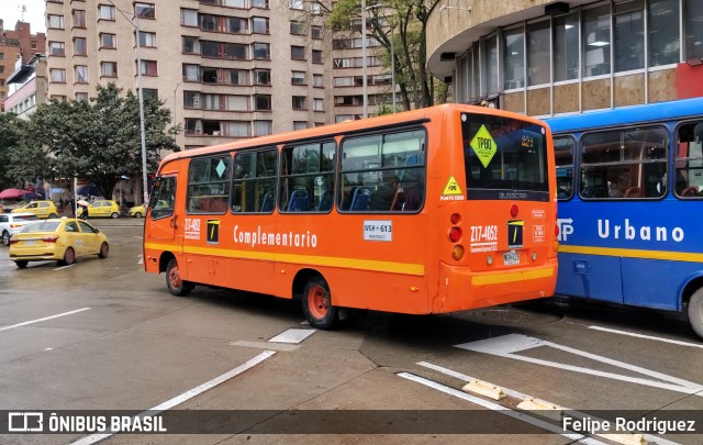 Consorcio Express S.A.S. - Transmilenio Z17-4052 na cidade de Bogotá, Colômbia, por Felipe Rodriguez. Número da foto: #13254241.