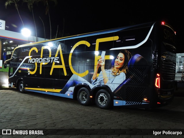 Expresso Nordeste 5975 na cidade de São Joaquim da Barra, São Paulo, Brasil, por Igor Policarpo. Número da foto: #13255949.
