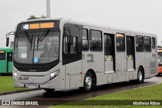 Transporte Coletivo Glória BL347 na cidade de Curitiba, Paraná, Brasil, por Matheus Ribas. Número da foto: #13254951.