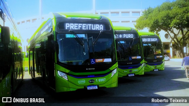 Transcooper > Norte Buss 1 6987 na cidade de São Paulo, São Paulo, Brasil, por Roberto Teixeira. Número da foto: #13255520.