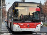 Subus 3105 na cidade de Providencia, Santiago, Metropolitana de Santiago, Chile, por Benjamín Tomás Lazo Acuña. Número da foto: #13253064.