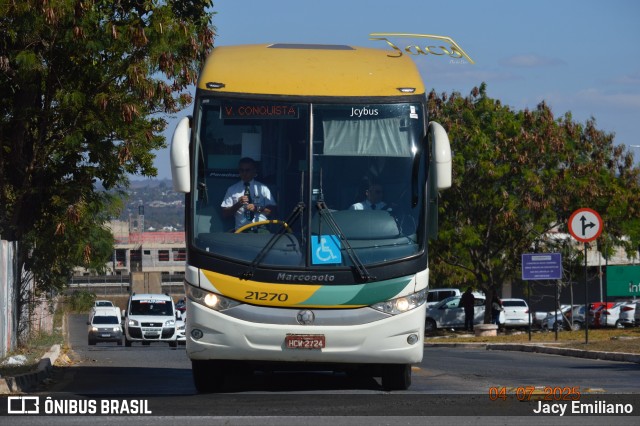 Empresa Gontijo de Transportes 21270 na cidade de Brasília, Distrito Federal, Brasil, por Jacy Emiliano. Número da foto: #13256737.