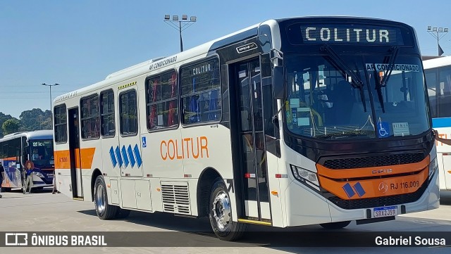 Colitur Transportes Rodoviários RJ 116.009 na cidade de Duque de Caxias, Rio de Janeiro, Brasil, por Gabriel Sousa. Número da foto: #13257700.