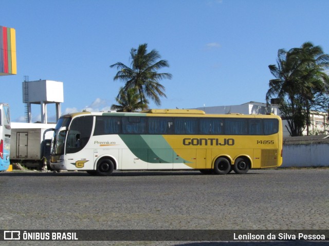Empresa Gontijo de Transportes 14855 na cidade de Caruaru, Pernambuco, Brasil, por Lenilson da Silva Pessoa. Número da foto: #13257448.