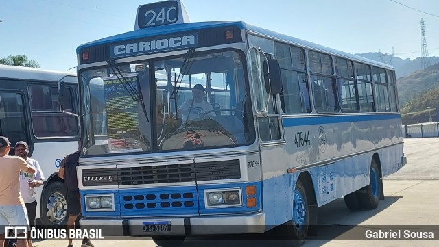 Ônibus Particulares 47644 na cidade de Duque de Caxias, Rio de Janeiro, Brasil, por Gabriel Sousa. Número da foto: #13257740.