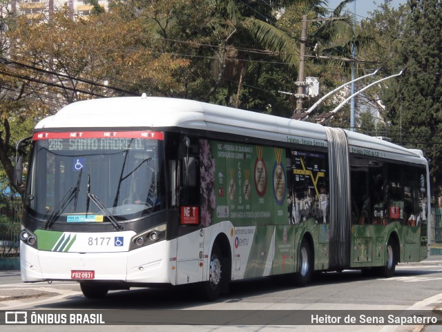 Next Mobilidade - ABC Sistema de Transporte 8177 na cidade de São Bernardo do Campo, São Paulo, Brasil, por Heitor de Sena Sapaterro. Número da foto: #13256440.