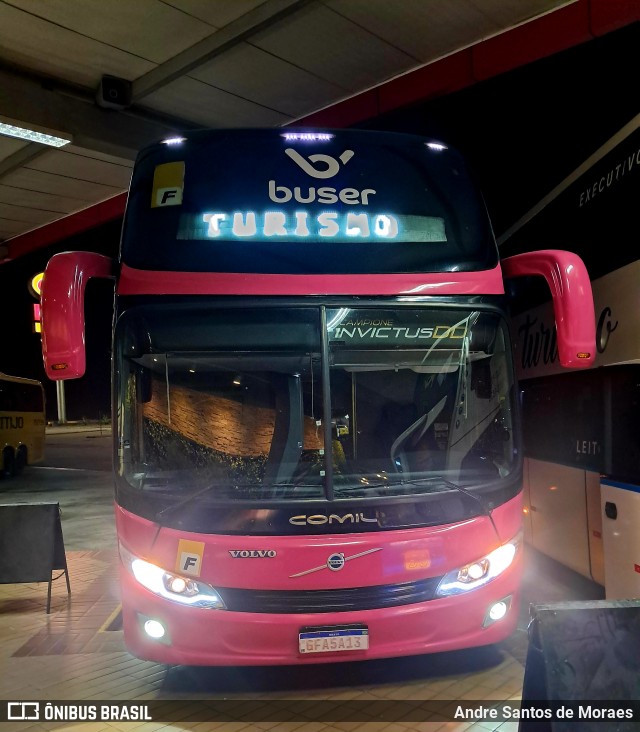 Buser Brasil Tecnologia 1500 na cidade de São Sebastião da Bela Vista, Minas Gerais, Brasil, por Andre Santos de Moraes. Número da foto: #13257205.