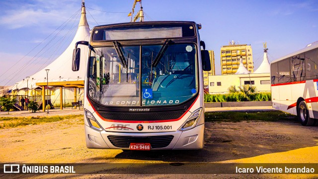 Auto Viação ABC RJ 105.001 na cidade de Niterói, Rio de Janeiro, Brasil, por Icaro Vicente brandao. Número da foto: #13256486.