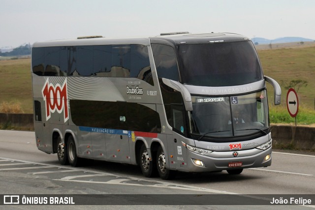 Auto Viação 1001 RJ 108.517 na cidade de Lorena, São Paulo, Brasil, por João Felipe. Número da foto: #13258406.
