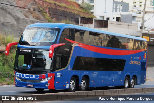 Viação Riodoce 772251 na cidade de Caratinga, Minas Gerais, Brasil, por Paulo Henrique Pereira Borges. Número da foto: #13257939.
