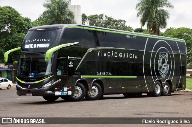 Viação Garcia 96110 na cidade de Dourados, Mato Grosso do Sul, Brasil, por Flavio Rodrigues Silva. Número da foto: #13257420.