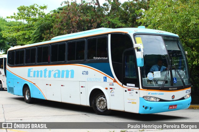 Emtram 4710 na cidade de São Paulo, São Paulo, Brasil, por Paulo Henrique Pereira Borges. Número da foto: #13257995.
