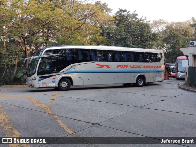 Viação Piracicabana 7124 na cidade de São Paulo, São Paulo, Brasil, por Jeferson Brant. Número da foto: #13257100.