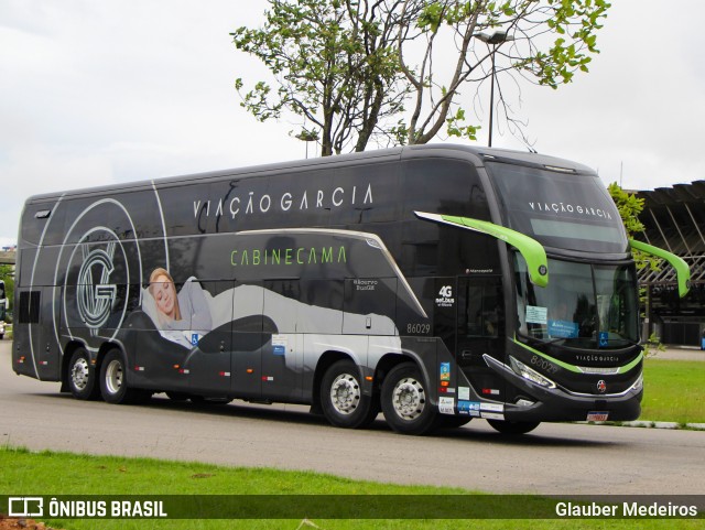 Viação Garcia 86029 na cidade de Florianópolis, Santa Catarina, Brasil, por Glauber Medeiros. Número da foto: #13257209.