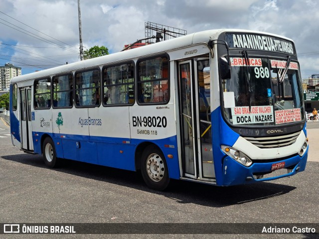 Transportes Barata BN-98020 na cidade de Belém, Pará, Brasil, por Adriano Castro. Número da foto: #13258623.