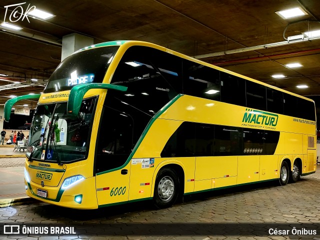 Mactur 6000 na cidade de Belo Horizonte, Minas Gerais, Brasil, por César Ônibus. Número da foto: #13257920.