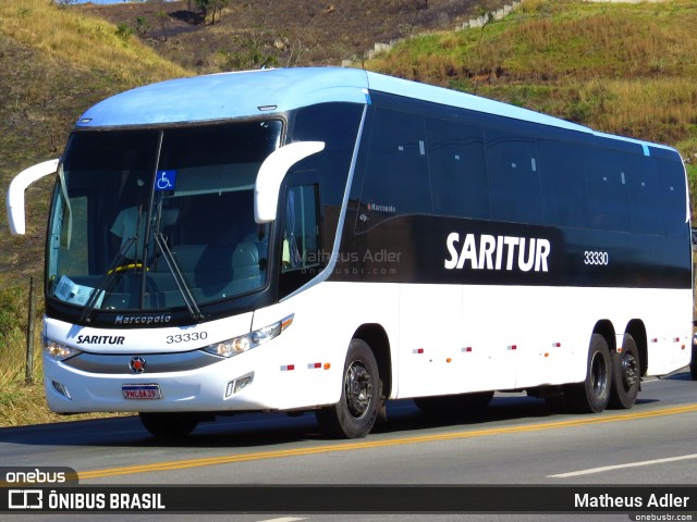 Saritur - Santa Rita Transporte Urbano e Rodoviário 33330 na cidade de Belo Horizonte, Minas Gerais, Brasil, por Matheus Adler. Número da foto: #13257878.