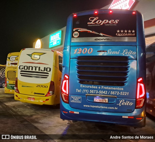 Lopes Turismo 1200 na cidade de São Sebastião da Bela Vista, Minas Gerais, Brasil, por Andre Santos de Moraes. Número da foto: #13257227.