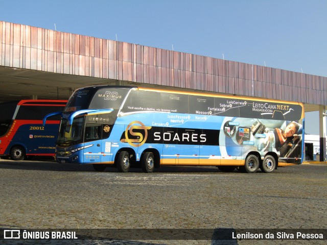 Soares Turismo e Fretamento 3520 na cidade de Caruaru, Pernambuco, Brasil, por Lenilson da Silva Pessoa. Número da foto: #13257495.