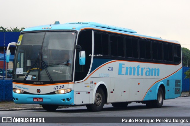 Emtram 4730 na cidade de São Paulo, São Paulo, Brasil, por Paulo Henrique Pereira Borges. Número da foto: #13258002.
